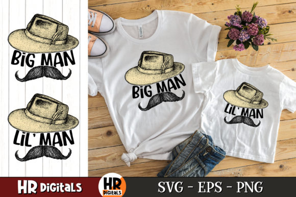 Big Man Little Man Dad Son Uncle Nephew Graphics and Crafts Review