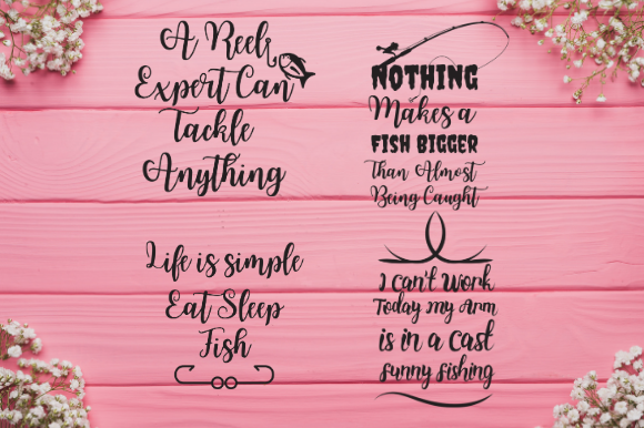 Funny Fishing Quotes: A Graphics Review for Crafts