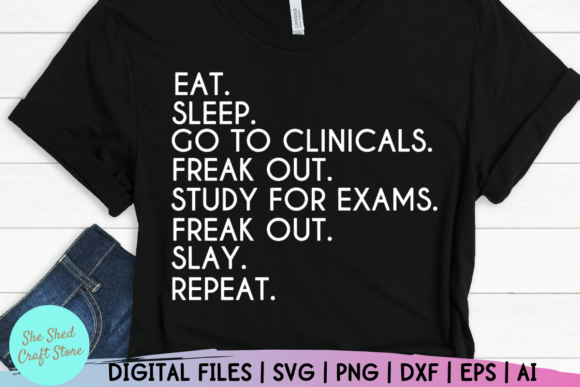 Funny Student Nurse Graphics for Crafts