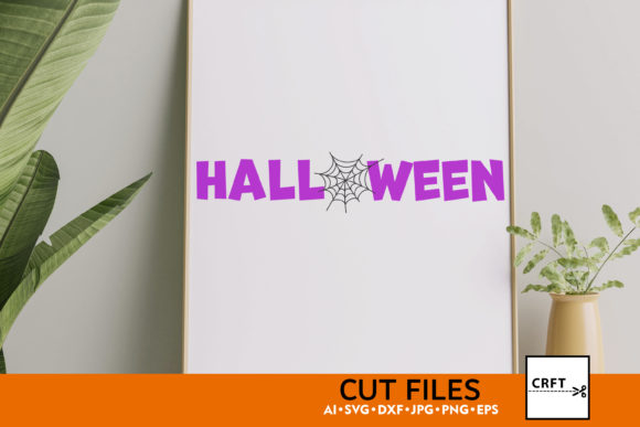 Halloween with Cobwebs: Graphics for Crafts and Branding