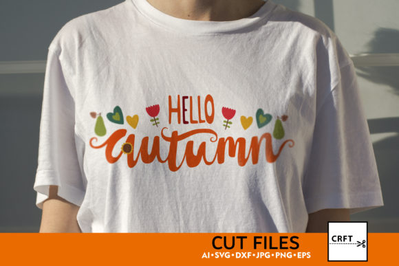 Hello, Autumn Graphics for Seasonal Crafts