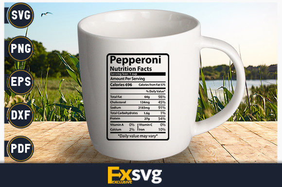 Pepperoni Nutrition Facts: A Graphic Design Review for Crafts