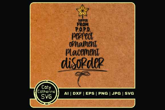 POPD Perfect Ornament Placemet Graphics for Crafts
